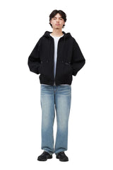 DIME Hooded Denim Jacket Black Men's Street Jackets Dime MTL 