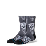 STANCE Kids Pizza Face Crew Socks Black Youth Socks Stance 