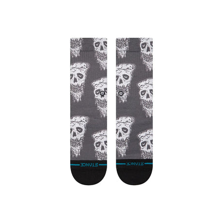 STANCE Kids Pizza Face Crew Socks Black Youth Socks Stance 