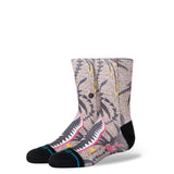 STANCE Kids Twisted Warbird Crew Socks Black Youth Socks Stance 