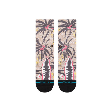 STANCE Kids Twisted Warbird Crew Socks Black Youth Socks Stance 