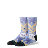 STANCE Kids Tropiskull Crew Socks Stone Blue Youth Socks Stance 