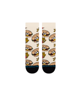 STANCE Kids Combo Meal Crew Socks Tan Youth Socks Stance 