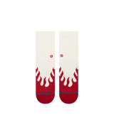 STANCE Kids Heating Up Crew Socks Red Youth Socks Stance 