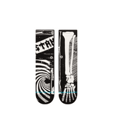 STANCE Kids Xray Vision Crew Socks Black Youth Socks Stance 
