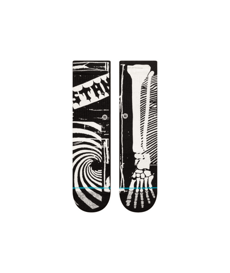STANCE Kids Xray Vision Crew Socks Black Youth Socks Stance 