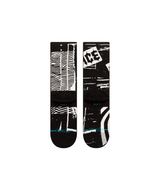 STANCE Kids Xray Vision Crew Socks Black Youth Socks Stance 