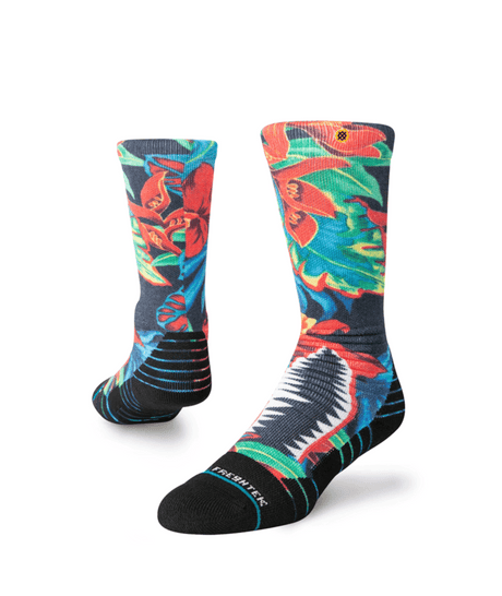 STANCE Kids Bomin Snow Socks Black Youth Snowboard Socks Stance 