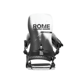ROME Katana AsymWrap Snowboard Bindings Black/White 2026 Men's Snowboard Bindings Rome 