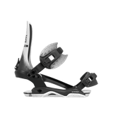ROME Katana AsymWrap Snowboard Bindings Black/White 2026 Men's Snowboard Bindings Rome 