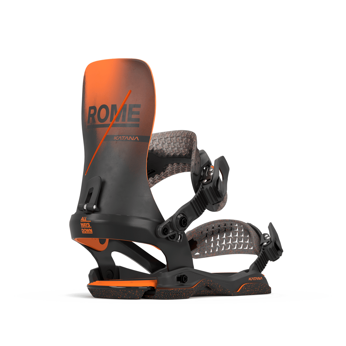 ROME Katana AsymWrap Snowboard Bindings Team 2026 Men's Snowboard Bindings Rome 