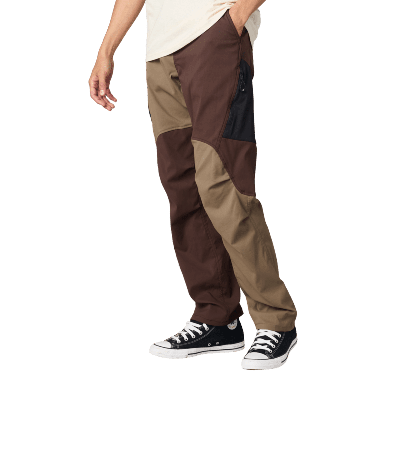 686 Anything Cargo Relaxed Fit Pants Brown Color Block Men's Pants 686 