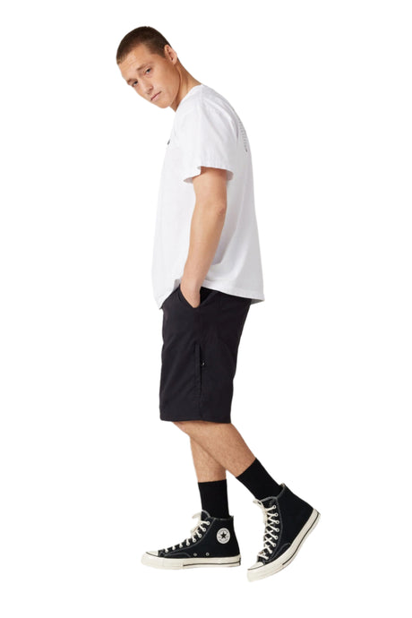 686 Everywhere Relaxed Fit Hybrid Shorts Black Men's Hybrid Shorts 686 