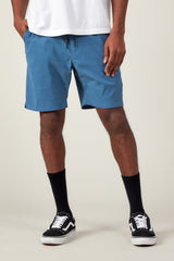 686 Everywhere Featherlight Chino Shorts Flint Blue Men's Hybrid Shorts 686 