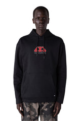 686 Everywhere Performance Double Knit Pullover Hoodie Iron Maiden Eddies Black Men's Pullover Hoodies 686 
