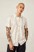 686 Nomad Perforated Button Down Shirt Southwest Limestone Men's Short Sleeve Button Up Shirts 686 