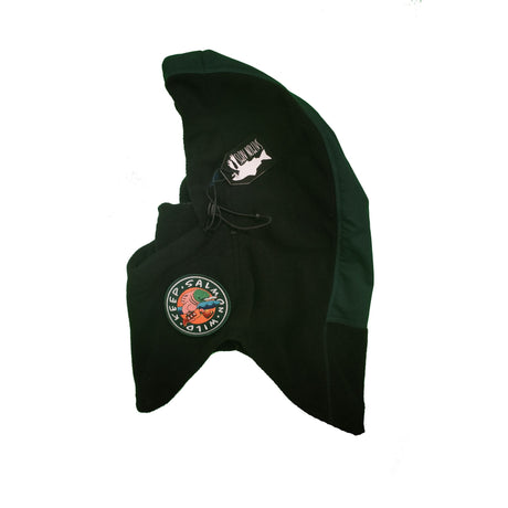 SALMON ARMS Fleece Hood Keep Salmon Wild Winter Face Masks Salmon Arms 