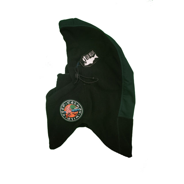 SALMON ARMS Fleece Hood Keep Salmon Wild Winter Face Masks Salmon Arms 
