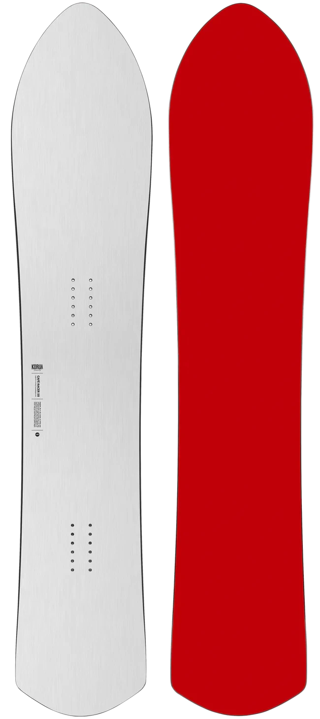 KORUA Cafe Racer Brushed Topsheet Snowboard 2026 Men's Snowboards Korua 
