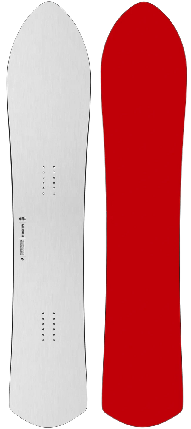 KORUA Cafe Racer Brushed Topsheet Snowboard 2026 Men's Snowboards Korua 
