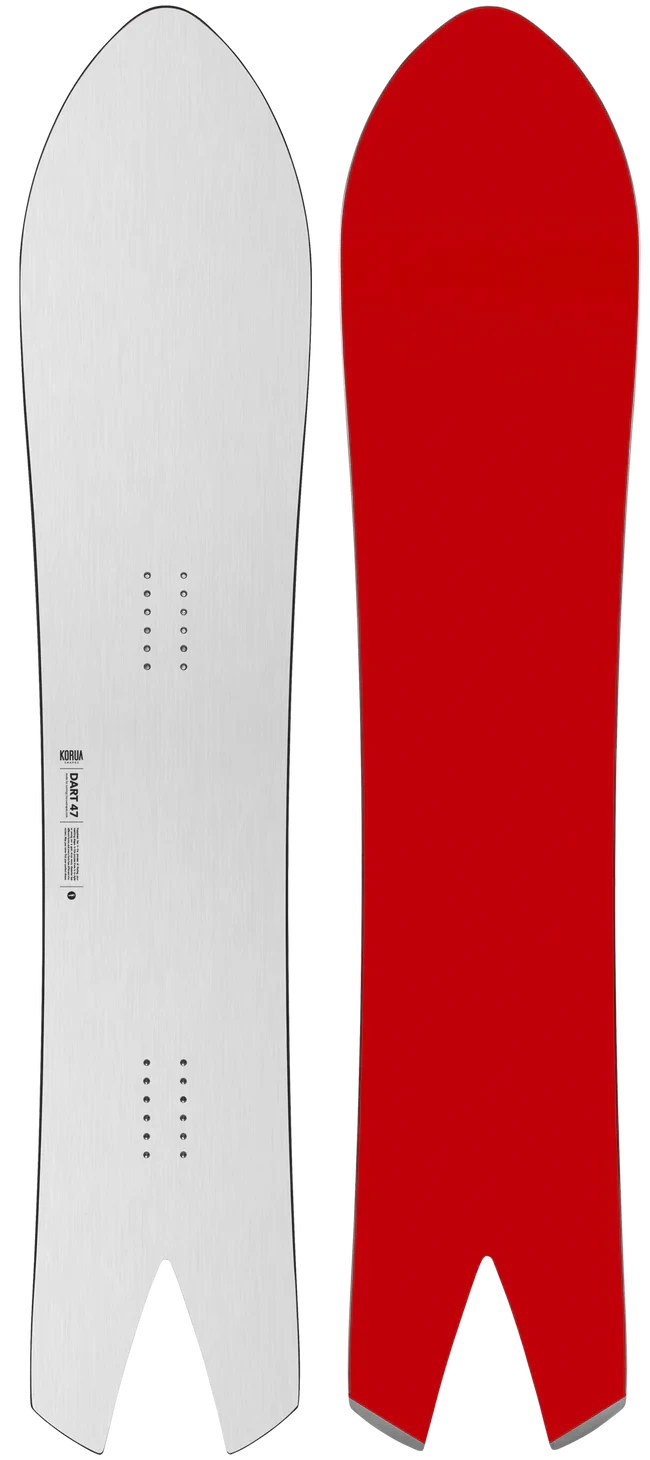 KORUA Dart Brushed Topsheet Snowboard 2026 – Freeride Boardshop