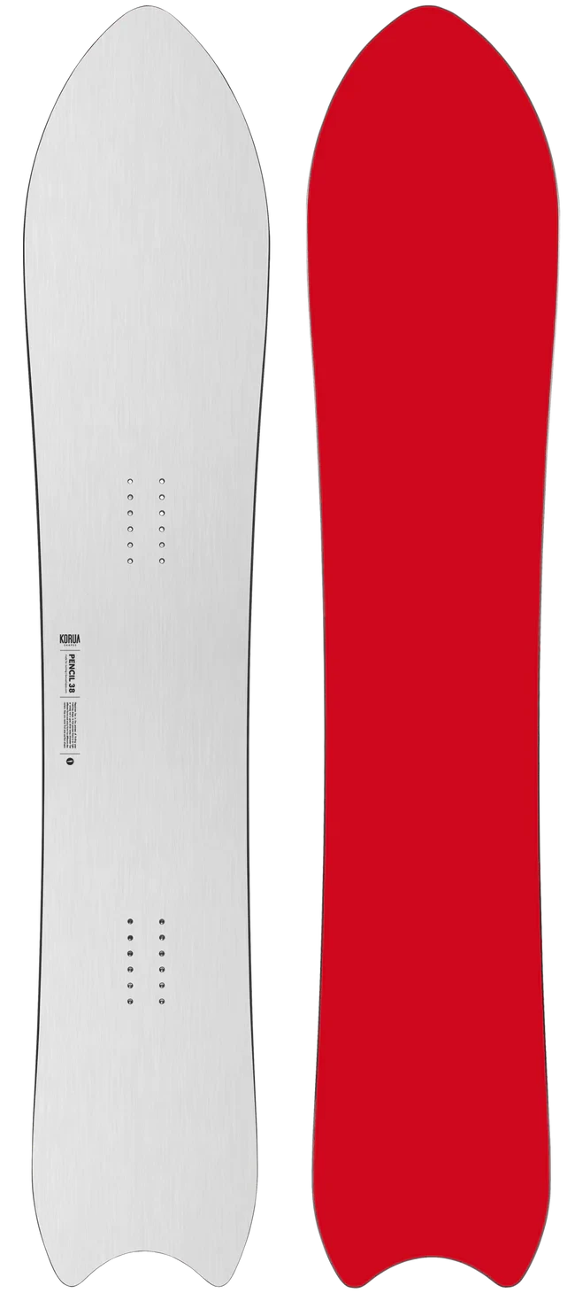 KORUA Pencil Brushed Topsheet Snowboard 2026 Men's Snowboards Korua 