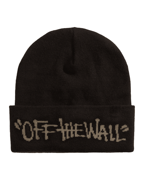 VANS Kids Let Loose Tall Cuff Beanie Black Boy's Beanies Vans 