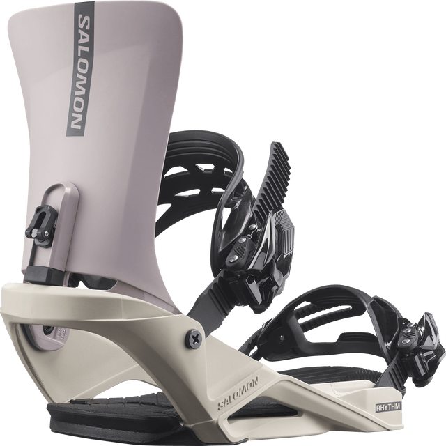 SALOMON Rhythm Snowboard Bindings Warm Grey 2027 Men's Snowboard Bindings Salomon 