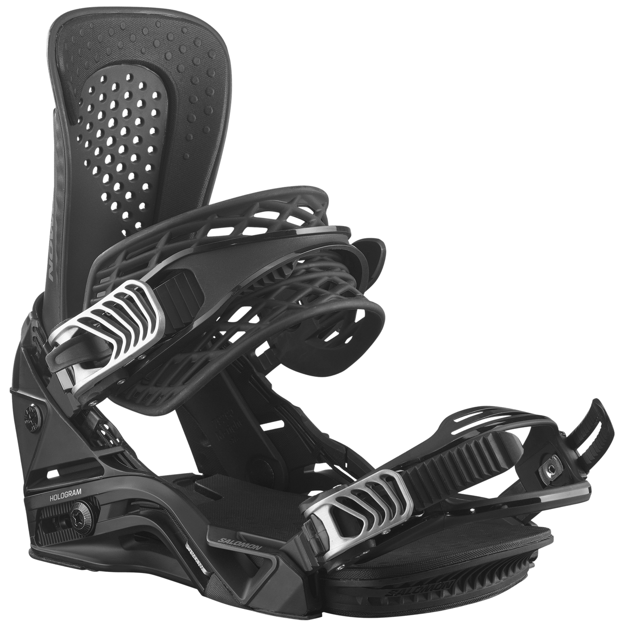SALOMON Hologram Snowboard Bindings Black 2027 Men's Snowboard Bindings Salomon 