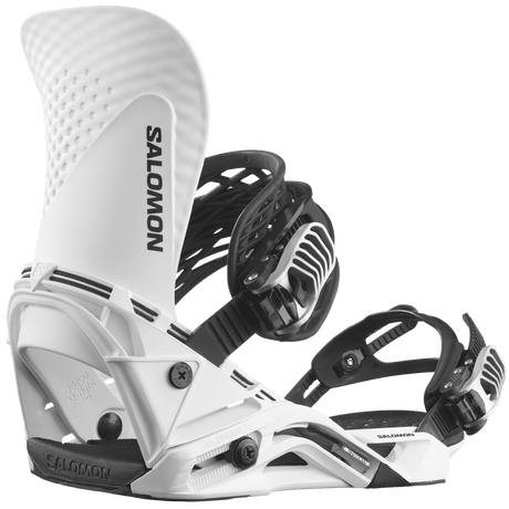 SALOMON Hologram Snowboard Bindings White 2025 Men's Snowboard Bindings Salomon 