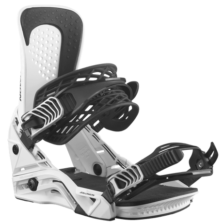 SALOMON Hologram Snowboard Bindings White 2027 Men's Snowboard Bindings Salomon 