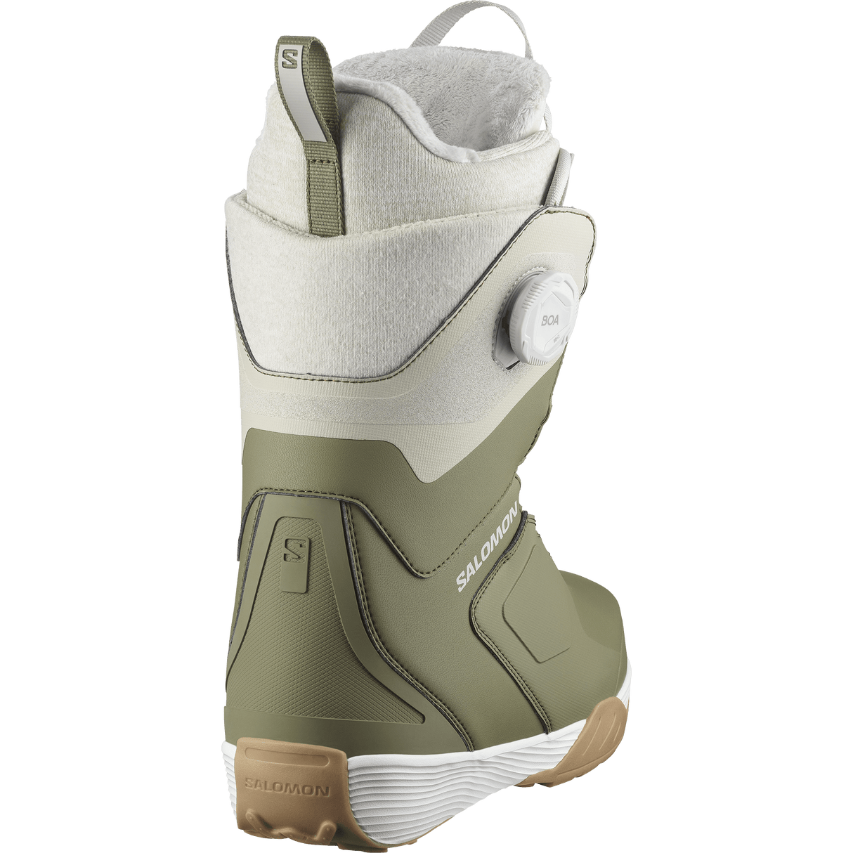 SALOMON Women's Kiana Dual BOA Snowboard Boots Lichen Green 2025 SALOMON Women's Kiana Dual BOA Snowboard Boots Lichen Green 2025