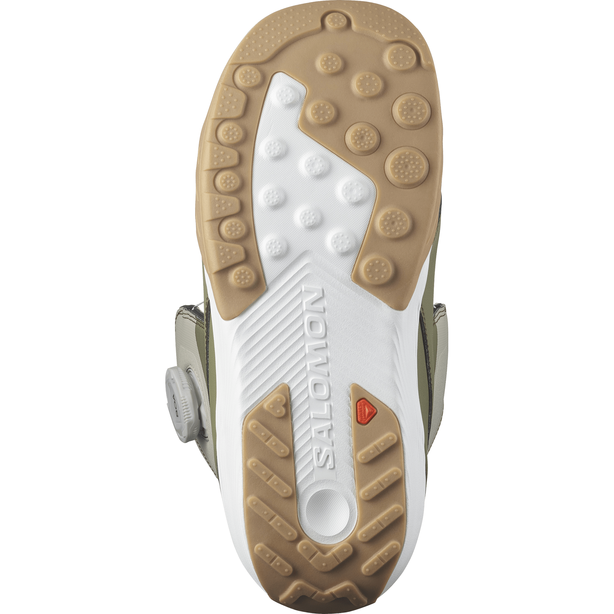 SALOMON Women s Kiana Dual BOA Snowboard Boots Lichen Green 2025 Freeride Boardshop