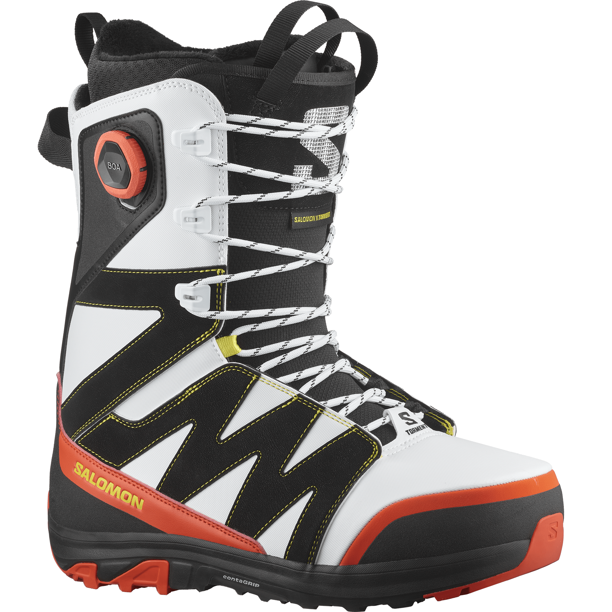 美品 RIDE 23,0 B0A/ BURTON K2 FLUX SALOMON SALOMON X Approach Lace SJ BOA Torment Snowboard Boots White