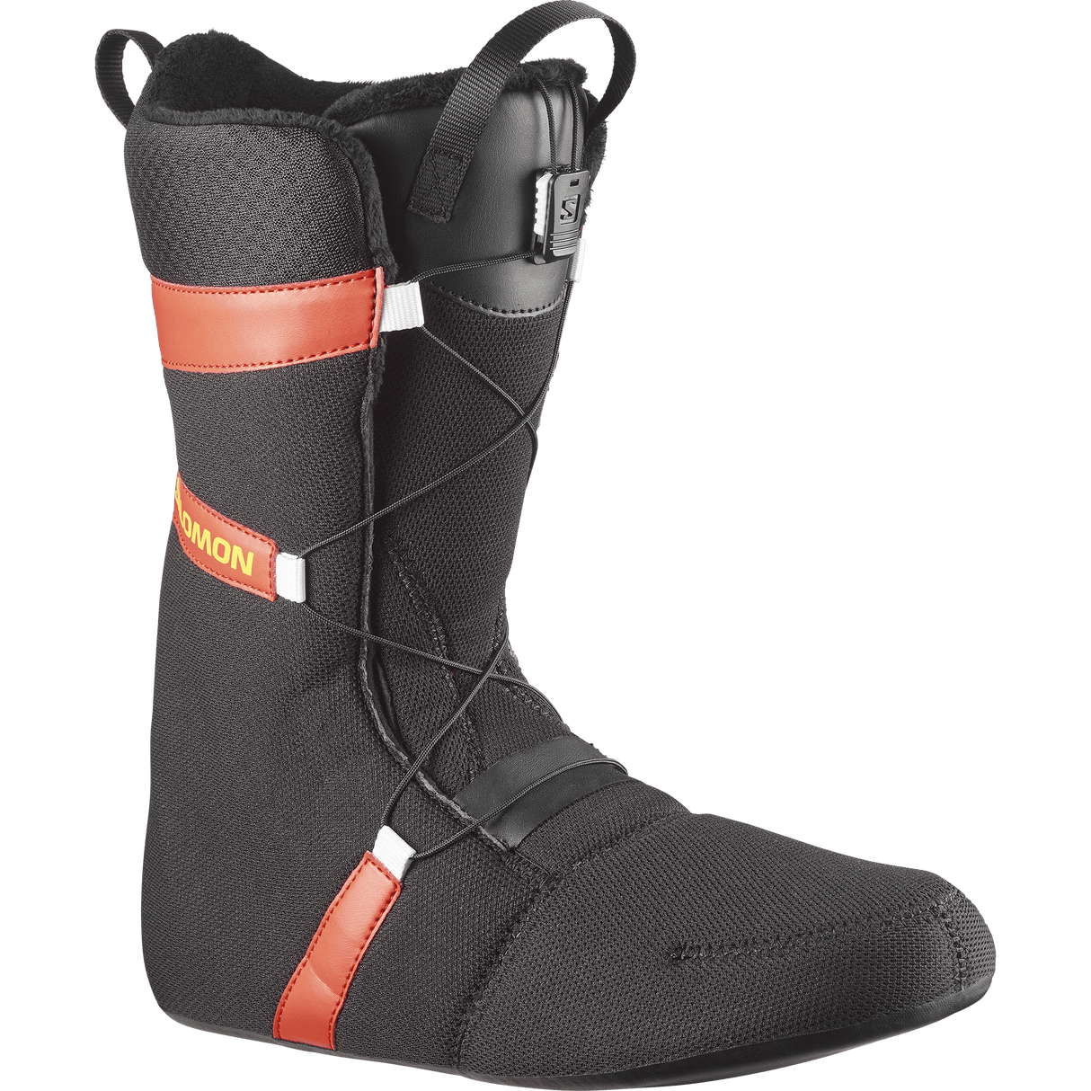 SALOMON X Approach Lace SJ BOA Torment Snowboard Boots White/Cherry Tomato/Black 2025 Men's Snowboard Boots Salomon 