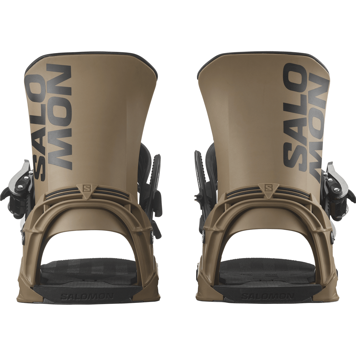 SALOMON District Snowboard Bindings Brown 2025 Men's Snowboard Bindings Salomon 