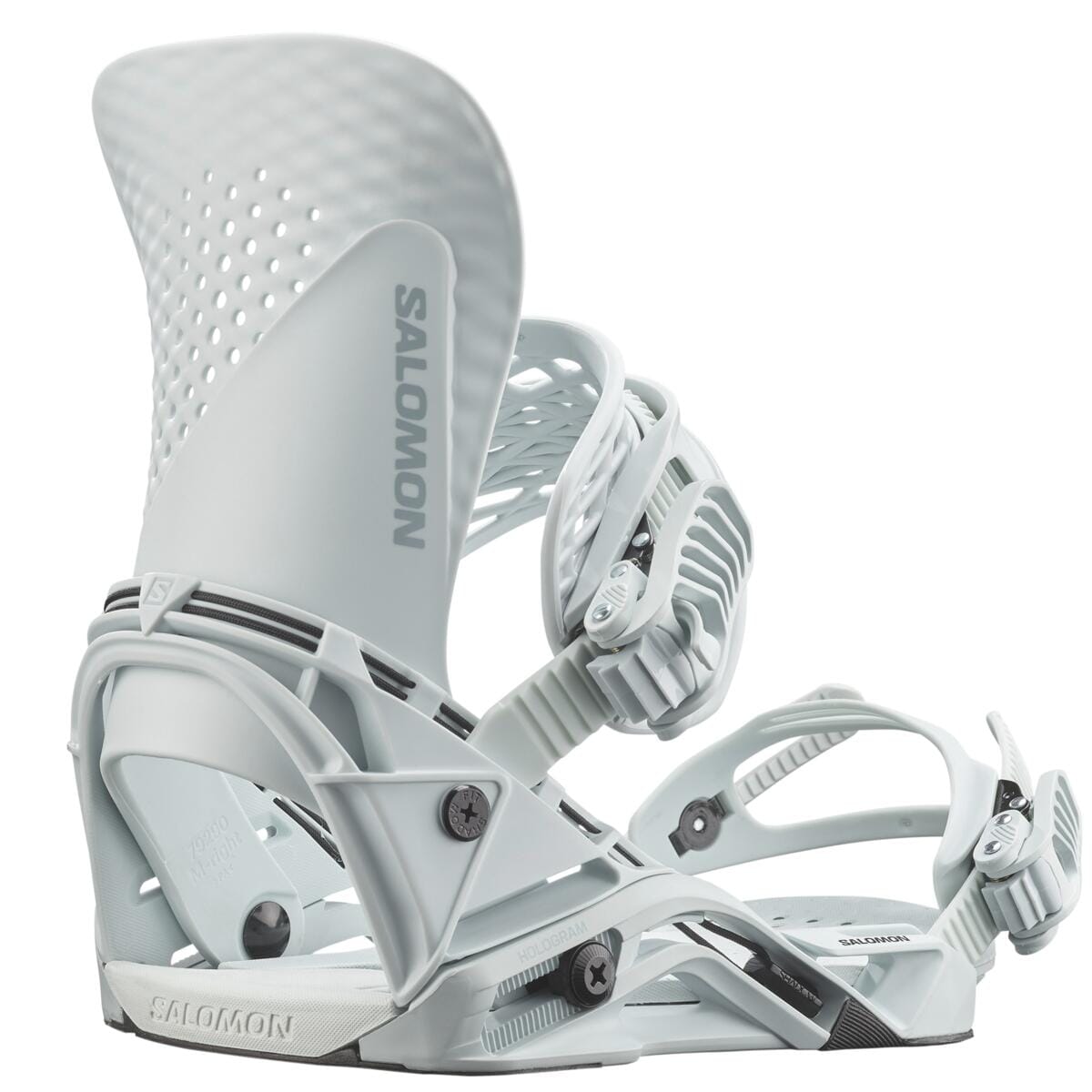 SALOMON Women's Hologram Snowboard Bindings Ice Blue 2026 Women's Snowboard Bindings Salomon 