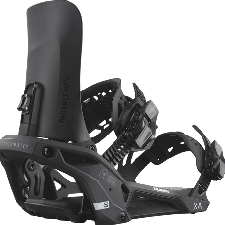 SALOMON XA Supermatic Snowboard Bindings Black 2026 Men's Snowboard Bindings Salomon 