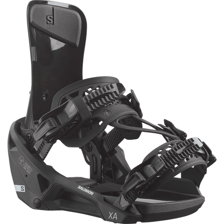 SALOMON XA Supermatic Snowboard Bindings Black 2026 Men's Snowboard Bindings Salomon 