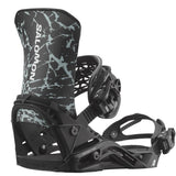 SALOMON District Pro Snowboard Bindings Black/Ice Blue 2026 Men's Snowboard Bindings Salomon 
