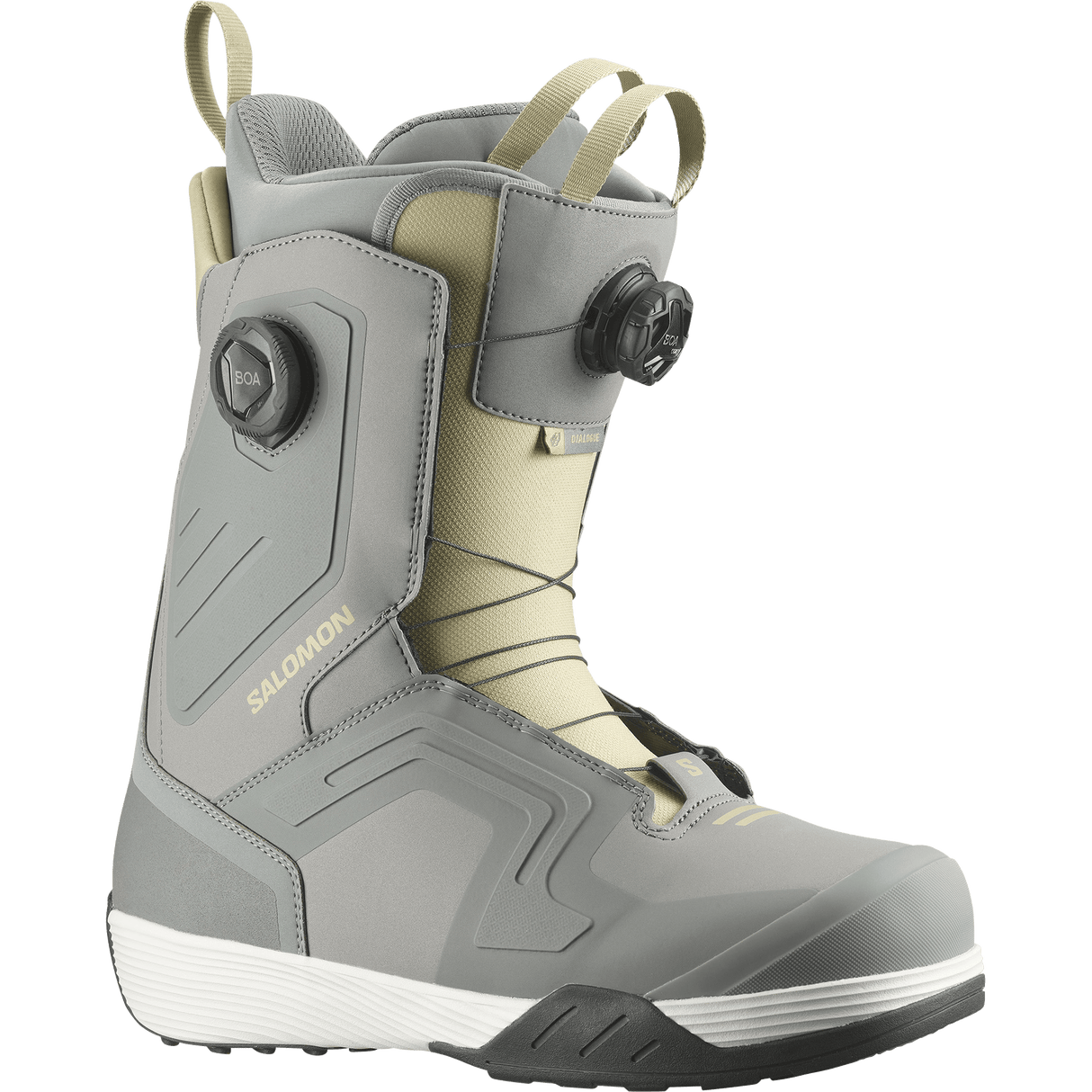 SALOMON Dialogue Dual BOA Snowboard Boots Steel Grey 2026 Men's Snowboard Boots Salomon 