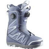 SALOMON Women's Ivy BOA SJ Snowboard Boots Grisaille/Ballad Blue/Steel Gray 2027 Women's Snowboard Boots Salomon 