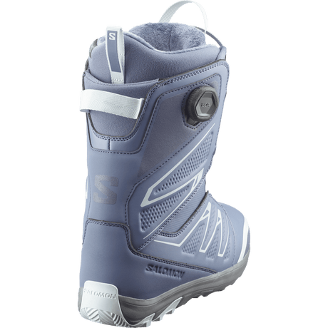 SALOMON Women's Ivy BOA SJ Snowboard Boots Grisaille/Ballad Blue/Steel Gray 2027 Women's Snowboard Boots Salomon 