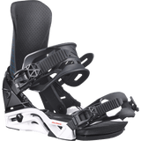 SALOMON District Snowboard Bindings Black/White 2027 Men's Snowboard Bindings Salomon 