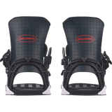 SALOMON District Snowboard Bindings Black/White 2027 Men's Snowboard Bindings Salomon 