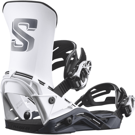 SALOMON District Snowboard Bindings White/Navy Blue 2027 Men's Snowboard Bindings Salomon 
