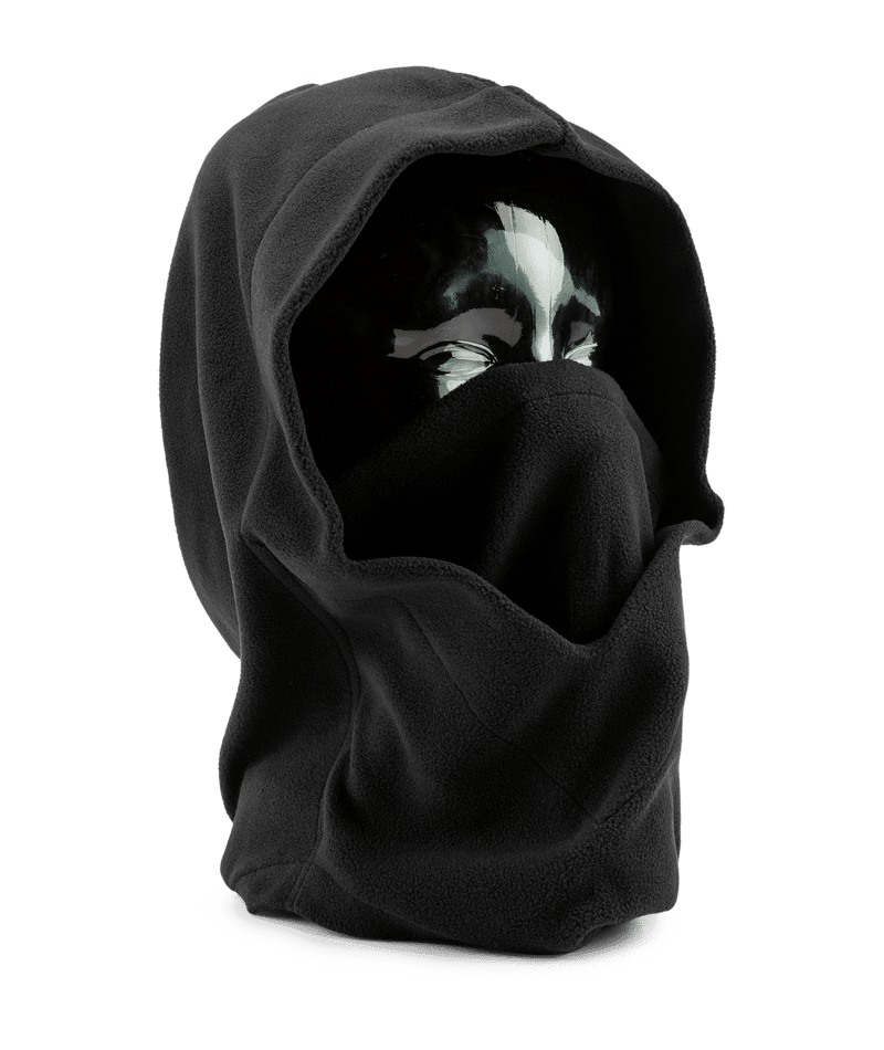 VOLCOM Youth Polar Fleece Hood Black Winter Face Masks Volcom 