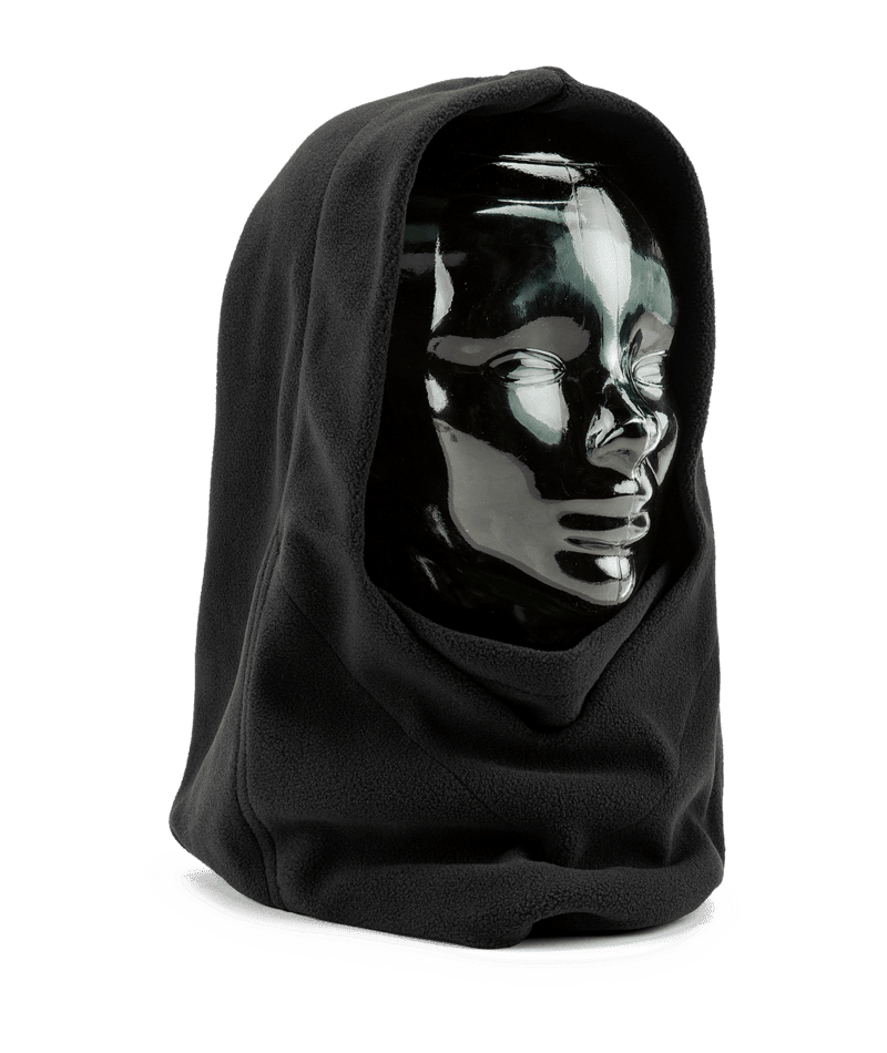 VOLCOM Youth Polar Fleece Hood Black Winter Face Masks Volcom 