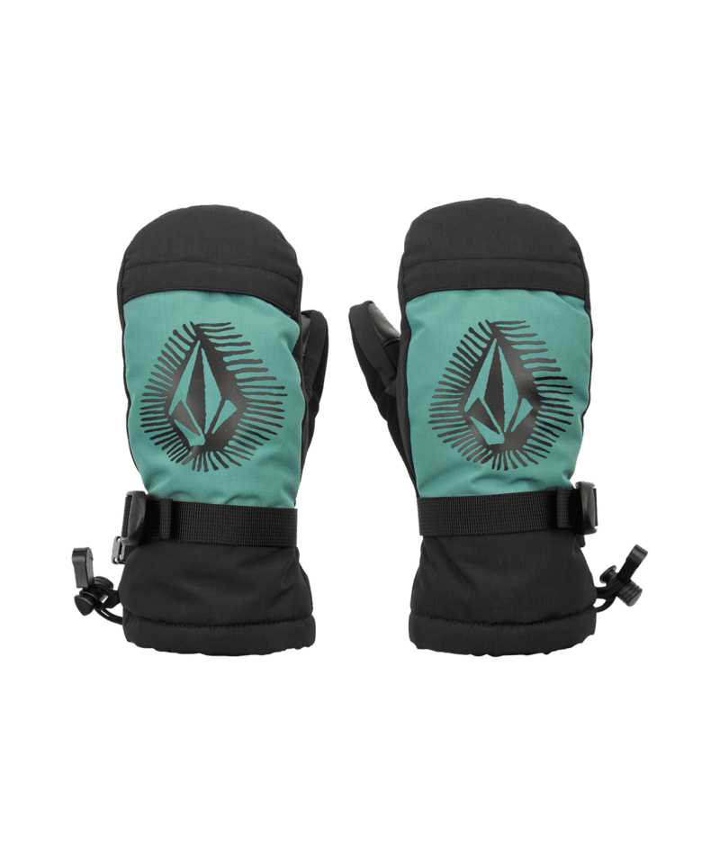 VOLCOM Youth Day Saver Mitts Spruce Green Youth Snow Gloves & Mitts Volcom 