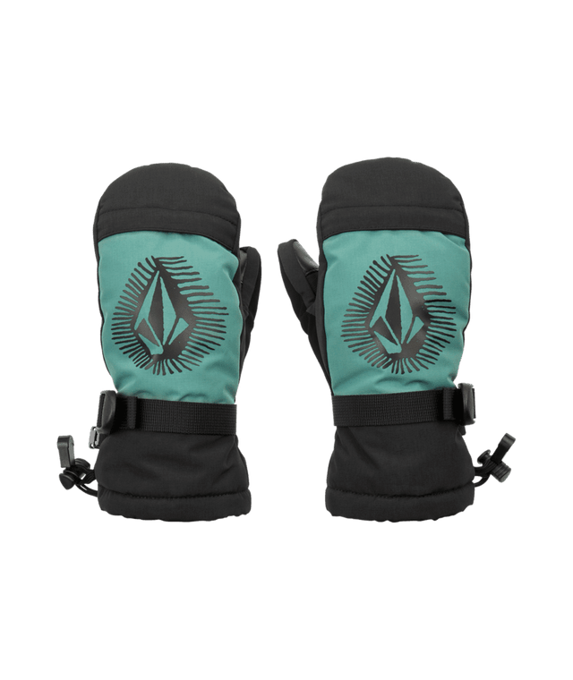 VOLCOM Youth Day Saver Mitts Spruce Green Youth Snow Gloves & Mitts Volcom 